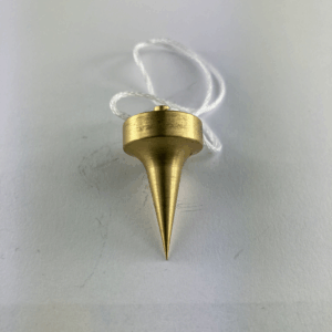 PENDOLO OTTONE A PUNTA 3,5 CM