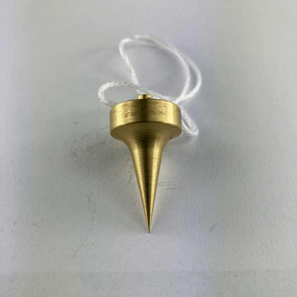 PENDOLO OTTONE A PUNTA 3,5 CM
