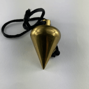 PENDOLO  OTTONE GRANDE E PESANTE 4 CM