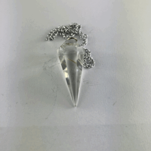 PENDOLO PIETRA QUARZO IALINO 3,5 CM