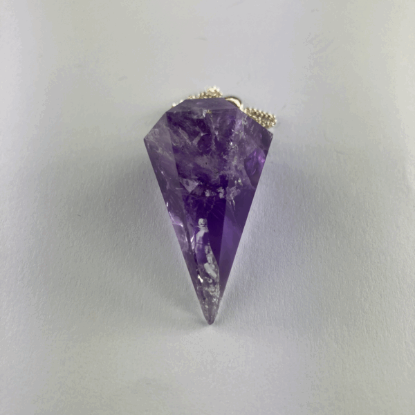 PENDOLO PIETRA AMETISTA 4 CM