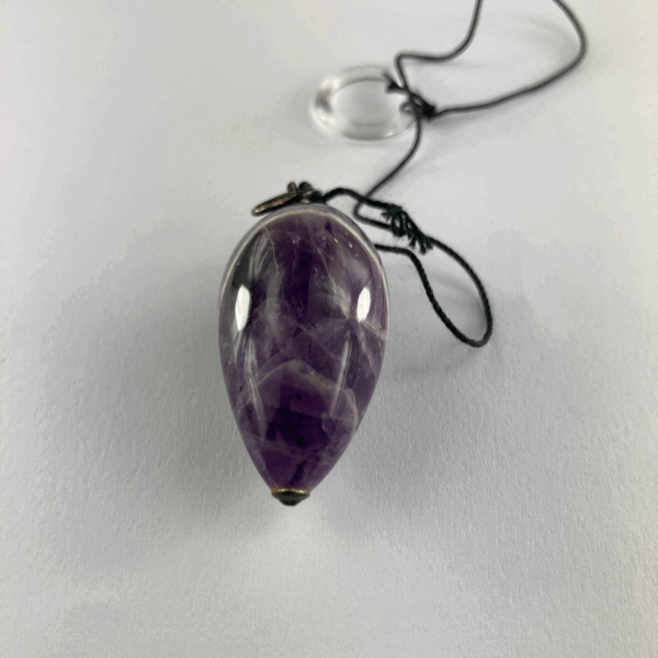 PENDOLO PIETRA AMETISTA 3,5 CM