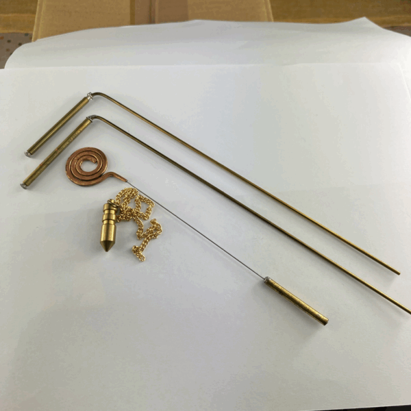 SET BACCHETTE - PENDOLO OTTONE E BIOTENSOR RAME