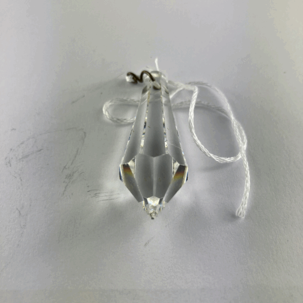 PENDOLO GOCCIA CRISTALLO 4,5 CM - MODEL 3