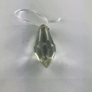 PENDOLO GOCCIA CRISTALLO 4 CM MODEL 3