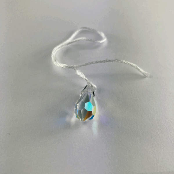PENDOLO GOCCIA PICCOLA CRISTALLO 2 CM