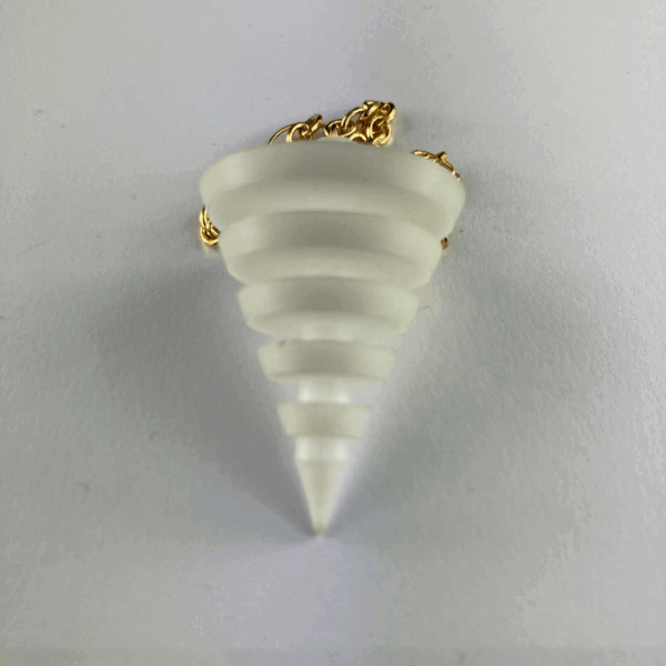 PENDOLO MATERIALE PLASTICO CONICO 4 CM