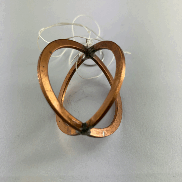 PENDOLO CERCHI INCROCIATI 4 CM