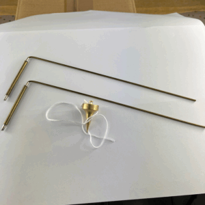 SET BACCHETTE E PENDOLO OTTONE